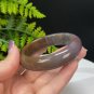 Brown Purple Ocean Jasper Bangle 54MM Old Mine Porcelain Luster Crystallization