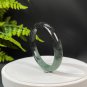Serpentine Jade Bangle 58MM Ink Painting Style Mildness Gradient Dark Green