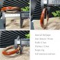 South African Red Jasper Bangle 56+MM Gradient Red White Starry Sky Pattern