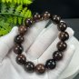 Mexican Golden Silk Red Obsidian Beaded Bracelet 14mm Crystallization Multi-layer Celestial Eyes
