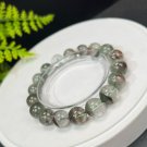 Brazilian Phantom Quartz Beaded Bracelet 11.5mm Icy Transparent Multi-layer Red Green Ghost Crystal Brazilian Phantom Quartz Beaded Bracelet 11.5mm Icy Transparent Multi-layer Red Green Ghost Crystal
