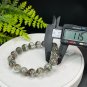 Brazilian Phantom Quartz Beaded Bracelet 11.5mm Icy Transparent Multi-layer Red Green Ghost Crystal