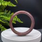 Reddish Brown Ocean Jasper Bangle 60+MM Old Mine Porcelain Luster Oil Painting Style