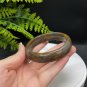 Nuwa Stone Bangle 60MM Floating Flowers Multicolored