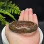 Nuwa Stone Bangle 60MM Floating Flowers Multicolored