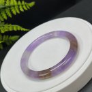 Ametrine Bangle 62MM Flake Ice Translucent Amethyst Citrine Quartz Round
