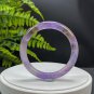 Ametrine Bangle 62MM Flake Ice Translucent Amethyst Citrine Quartz Round