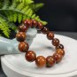 South African Pietersite Beaded Bracelet 13.5mm Porcelain Luster Crystallization Oil Painting Style