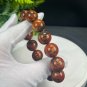 South African Pietersite Beaded Bracelet 16.5mm Porcelain Luster Crystallization Oil Painting Style