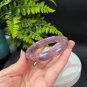 Rare Tourmaline Bangle 60MM Flake Ice Crystallization Pink Purple October Birthstone