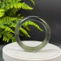 Serpentine Jade Bangle 60MM Ink Painting Style Mildness Gradient Dark Green
