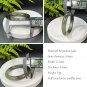 Serpentine Jade Bangle 60MM Ink Painting Style Mildness Gradient Dark Green