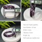 Rare Purple Lepidolite Bangle 60+MM Ultra Flash Icy Crystallization