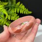 Alxa Agate Bangle 56MM Gradient Pink Floating Celestial Eye