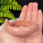 Alxa Agate Bangle 56MM Gradient Pink Floating Celestial Eye
