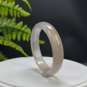 Gradient Gray White Agate Bangle 52MM Icy Translucent Starry Sky