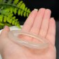 Agate Bangle 52MM Icy Translucent Light Champagne White