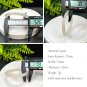 Agate Bangle 52MM Icy Translucent Light Champagne White