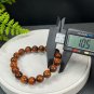 South African Pietersite Beaded Bracelet 10.5mm Porcelain Luster Oil Painting Style