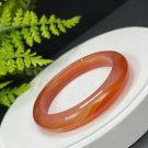 Gradient Red Agate Bangle 59+MM High Icy Translucent Clean Celestial Eye Multi-layer