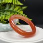 Gradient Red Agate Bangle 59+MM High Icy Translucent Clean Celestial Eye Multi-layer