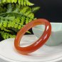 Gradient Red Agate Bangle 59+MM High Icy Translucent Clean Celestial Eye Multi-layer