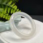 Lychee White Agate Bangle 56MM High Icy Translucent Clean