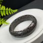 Snowflake Obsidian Bangle 57MM Pink White Patterned