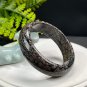 Snowflake Obsidian Bangle 57MM Pink White Patterned