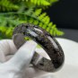 Snowflake Obsidian Bangle 57MM Pink White Patterned