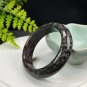 Snowflake Obsidian Bangle 53MM Red Pink White Patterned