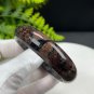 Snowflake Obsidian Bangle 53MM Red Pink White Patterned