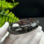 Snowflake Obsidian Bangle 53MM Red Pink White Patterned