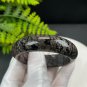 Snowflake Obsidian Bangle 53MM Red Pink White Patterned