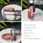 Alxa Agate Bangle 53MM Gradient Pink Oil Painting Style