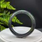Brazilian Ruby Zoisite Bangle 59MM Red Green Golden July Birthstone