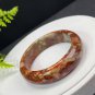 Mexican Crazy Agate Bangle 57MM Porcelain Luster Crystallization Multicolored