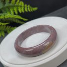 Taro Purple Ocean Jasper Bangle 58MM Old Mine Porcelain Luster Celestial Eye