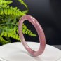 Light Red Strawberry Crystal Bangle 60MM Icy Translucent Round