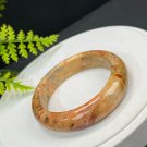 Mexican Crazy Agate Bangle 56MM Porcelain Luster Crystallization Multicolored