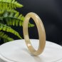 Madagascar Golden Agate Bangle 63MM Icy Translucent