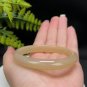 Madagascar Golden Agate Bangle 63MM Icy Translucent