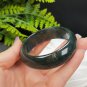 Green Moss Agate Bangle 57MM Icy Translucent Crystallization Floating Aquatic Flowers