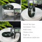 Green Moss Agate Bangle 57MM Icy Translucent Crystallization Floating Aquatic Flowers