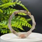 Gradient Gray Agate Bangle 58MM High Icy Translucent Clean Hand Carved Twisted Chinese Zodiac Snake