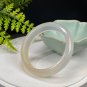Light Champagne Golden Agate Bangle 53MM High Icy Transparent Clean