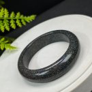 Rare Australian Black Opal Bangle 56MM Dreamy Colorful Sparkling Certificated
