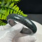 Rare Australian Black Opal Bangle 56MM Dreamy Colorful Sparkling Certificated