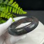 Rare Australian Black Opal Bangle 56MM Dreamy Colorful Sparkling Certificated