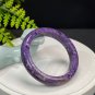 Purple Charoite Bangle 56MM Porcelain Luster Crystallization
